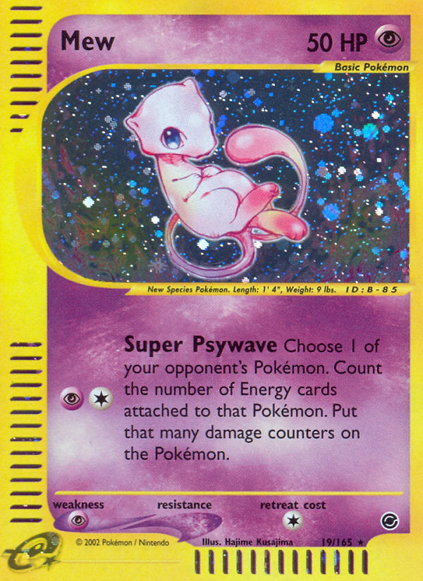 E-Series Expedition Holo Mew #19/165